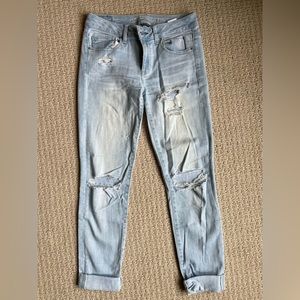 American Eagle ripped jeans